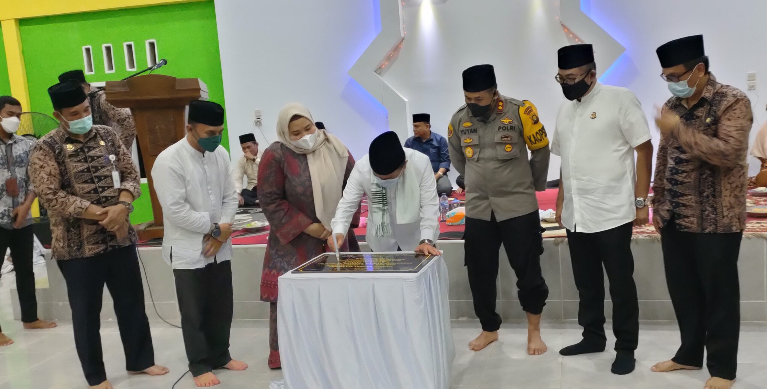 Gubernur Jambi, Al Haris resmikan rumah Tahfidz Desa Kedotan, Kecamatan Sekernan, Kabupaten Muaro Jambi