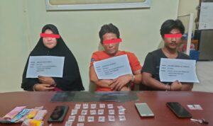 Miliki Sabu 3 Orang Ditangkap Polres Merangin: Salah Satu Ibu Rumah Tangga