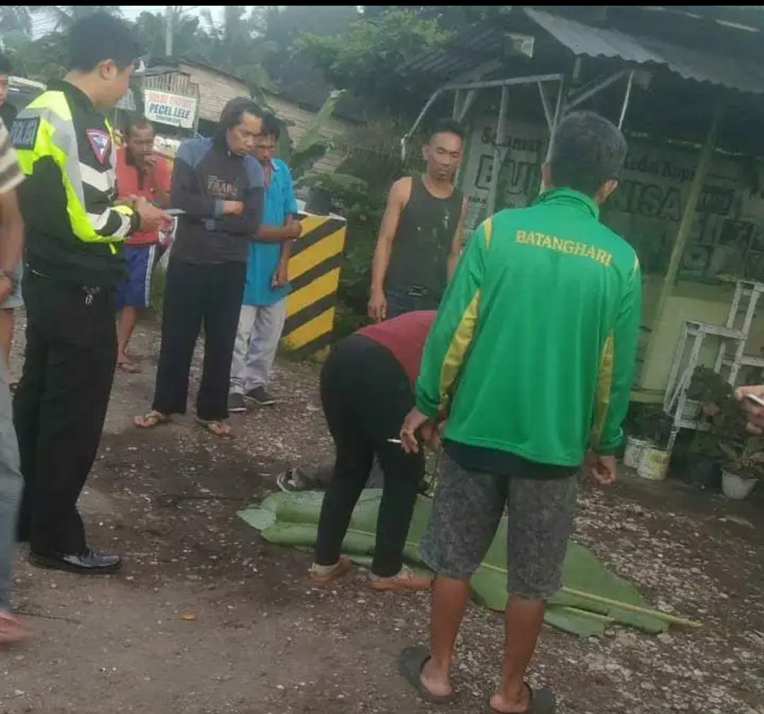 Pengendara Motor di Batanghari Meninggal Ditabrak Truck Batubara