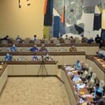 Komisi II DPR RI rapat bersama Pemerintah, KPU dan Bawaslu di kompleks parlemen, Senayan, Jakarta, Senin (24/1/2022)