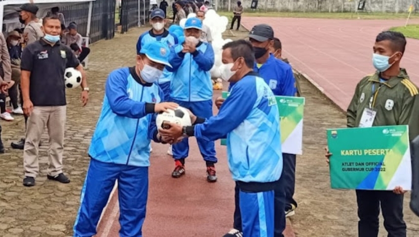 Turnamen sepak bola piala Gubernur Cup 2022 dibuka Gubernur Jambi Al Haris
