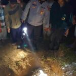 Lokasi penemuan mayat dalam karung di Jangkat Merangin