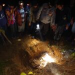 Lokasi mayat dalam karung ditemukan