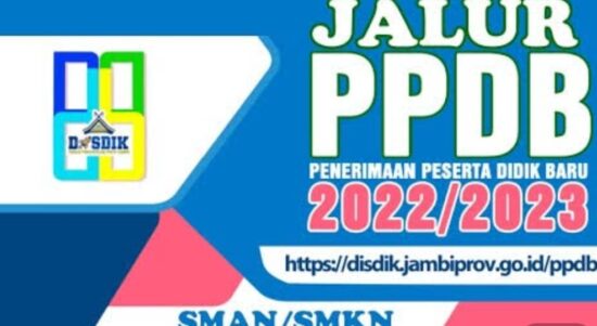 PPDB Provinsi Jambi Jenjang SMA, SMK dan SLB Dibuka Mulai Hari Ini, 23 sampai 28 Juni 2022. (Ist)