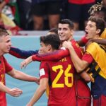 Spanyol ditahan imbang Jerman 1-1 dalam pertandingan lanjutan grup E Piala Dunia. Foto fifawordcup