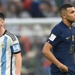 Argentina dan Prancis menempati urutan ke 2 dan 3 rangking FIFA terbaru. Messi dan Mbappe saat final Piala Dunia. Foto IG fifawordcup