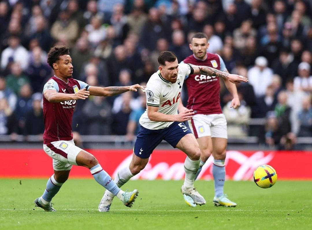 Tottenham Hotspur dikalahkan Aston Villa di kandang. Foto IG spursofficial
