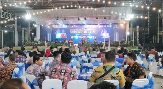 Opening ceremony kejuaraan Gateball Gubernur Jambi Cup II 2023. Foto: Riky Serampas/Pariwarajambi