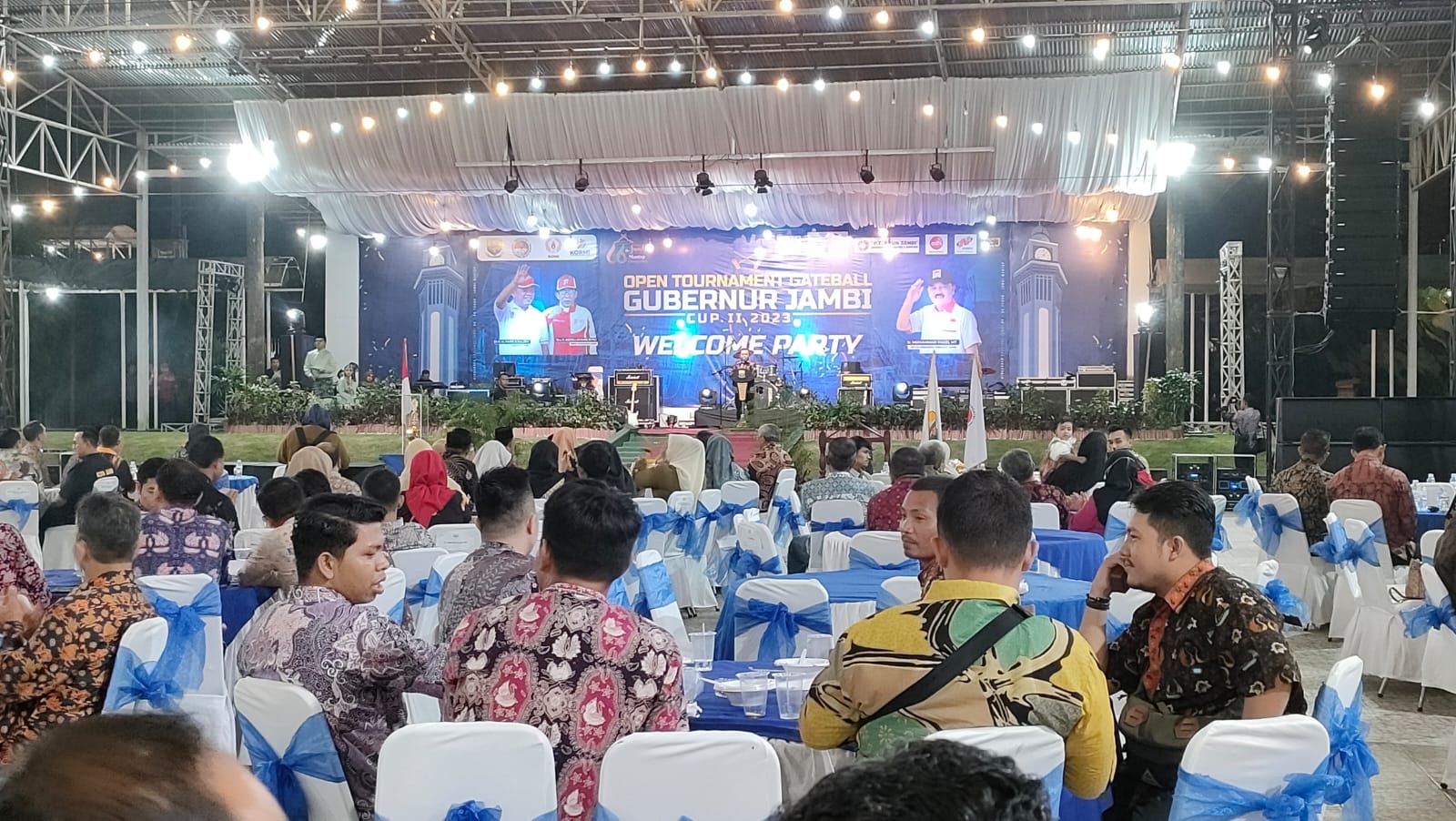 Opening ceremony kejuaraan Gateball Gubernur Jambi Cup II 2023. Foto: Riky Serampas/Pariwarajambi