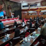 Rapat paripurna pertama DPRD Provinsi Jambi 2023. Foto: Riky Serampas/Pariwarajambi