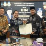 Pemkab Merangin melakukan MoU dengan UIN STS Jambi. Foto: guh/Pariwarajambi