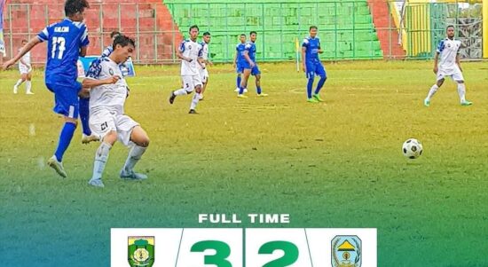 Bungo berhasil mengalahkan Kerinci dengan skor 3-2. Foto SC Facebook Asprov PSSI Jambi