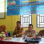 Wakil Bupati Nilwan Yahya saat kunjungan kerja di Kecamatan Batang Masumai. Foto: guh/Pariwarajambi