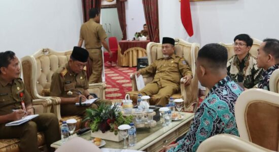 Bupati dan Sekda Dampingi BPK Lakukan Entry Meeting. Foto dok Kominfo Merangin