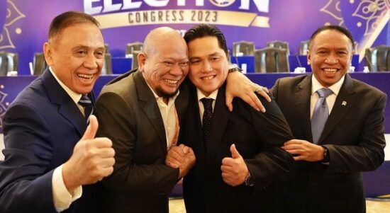 Erick Thohir Terpilih Jadi Ketua PSSI. Foto Instagram erickthohir