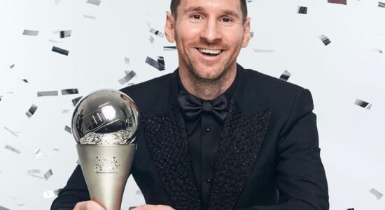 Leonel Messi dinobatkan menjadi pemain terbaik FIFA 2022. Foto leomessi