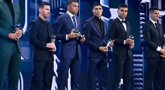 Para peraih penghargaan FIFA 2022. Foto Ig leomessi