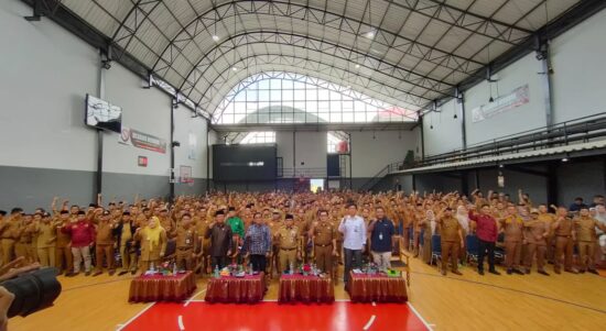 Rapat koordinasi penguatan kelembagaan desa se Provinsi Jambi 2023 di Sungai Penuh. Foto: Riky Serampas/Pariwarajambi