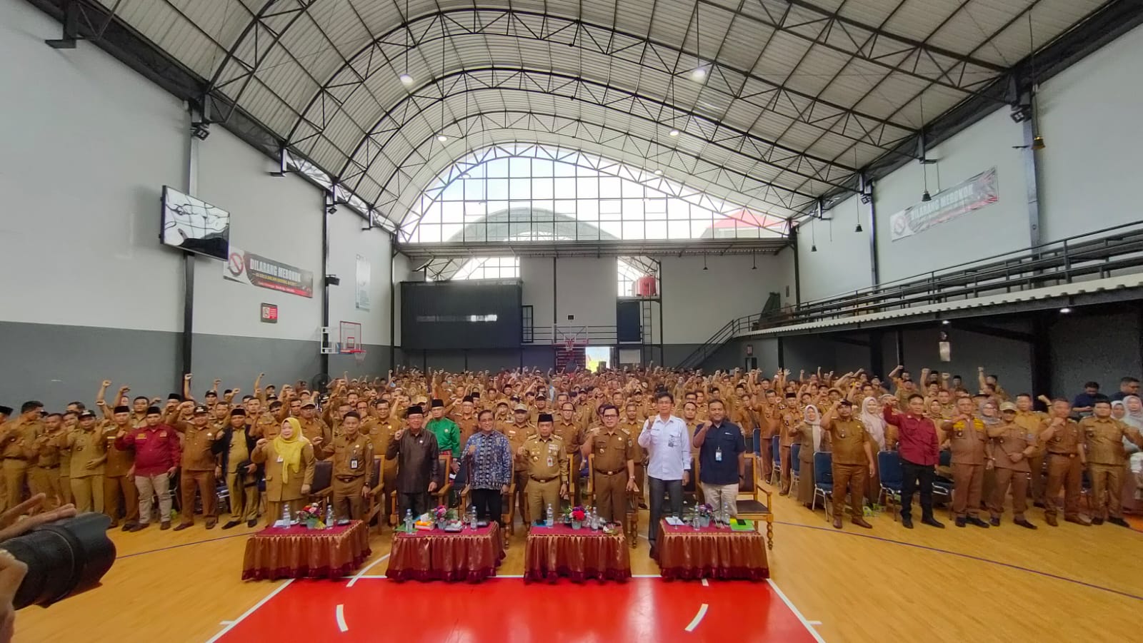 Rapat koordinasi penguatan kelembagaan desa se Provinsi Jambi 2023 di Sungai Penuh. Foto: Riky Serampas/Pariwarajambi