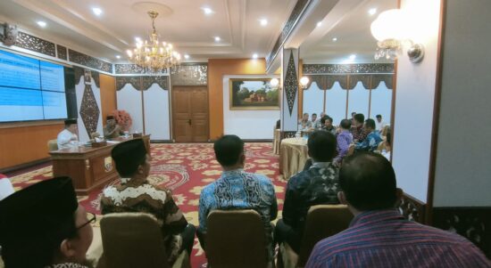 Pemkab Tebo audiensi dengan Gubernur Jambi. Foto: Riky Serampas/Pariwarajambi