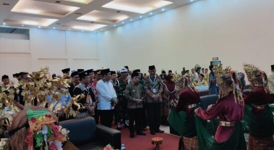 Gubernur Jambi Al Haris saat menghadiri Miswil ke-17 Muhammadiyah Jambi di Kota Bungo. Foto: Riky Serampas/Pariwarajambi