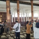 Gubernur Jambi Al Haris saat membuka lomba azan Jambi Mantap 2023. Foto: Riky Serampas/Pariwarajambi