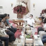 Gubernur Jambi, Al Haris menerima kunjungan Executive General Manager Pertamina Patra Niaga Regional Sumbagsel, Zibali Hisbul Foto dok Kominfo Prov Jambi