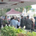 Wakil Presiden RI Ma'aruf Amin tiba di Rumah Dinas Gubernur Jambi. Foto: Riky Serampas/Pariwarajambi