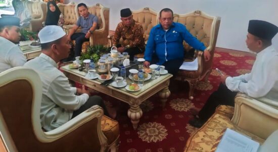 Bupati Merangin audiensi dengan Kepala BKKBN Provinsi Jambi. Foto dok Kominfo Merangin