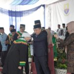 Gubernur Jambi Al Haris saat menghadiri wisuda akhir PKP Al Hidayah Jambi. Foto: Hori Apriansyah/Pariwarajambi