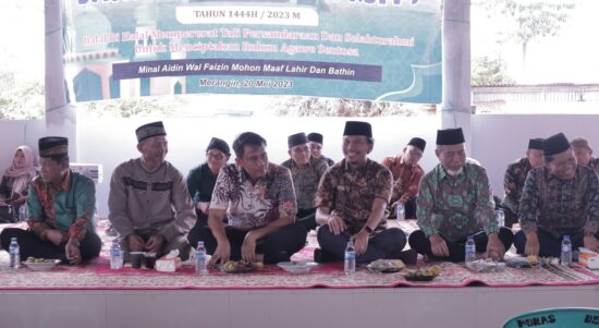 Ketua DPRD Provinsi Jambi Edi Purwanto menghadiri Halal Bi Halal Keluarga Besar Paguyuban Keluarga Jawa Merangin. Foto dok Humas DPRD Prov Jambi
