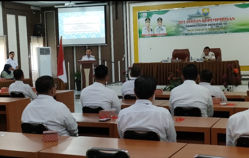Gubernur Jambi Al Haris membuka Diklatpim III angkatan VII Provinsi Jambi 2023. Foto: Riky Serampas/Pariwarajambi