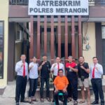 Pelaku pencabulan anak tiri berhasil diamankan Polres Merangin. Foto dok Satreskrim Polres Merangin