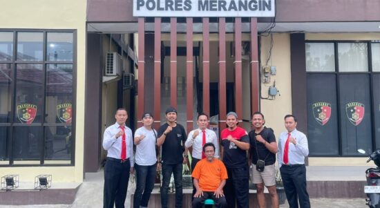 Pelaku pencabulan anak tiri berhasil diamankan Polres Merangin. Foto dok Satreskrim Polres Merangin