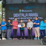 Gubernur Jambi Al Haris membuka Gerakan Ekonomi Digital dan Literasi Jambi (Gentala Arasi) 2023. Foto: Riky Serampas/Pariwarajambi