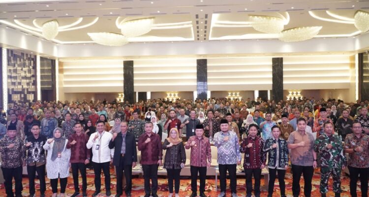 rRapat koordinasi nasional pencegahan pelenggaran dan sengketa proses Pemilu 2024. Foto dok Kominfo Prov Jambi
