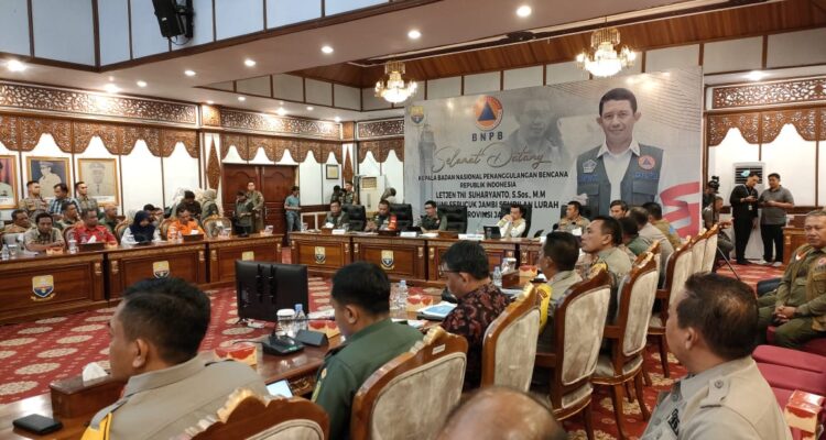 Rapat Koordinasi Kebekaran Hutan dan Lahan Provinsi Jambi 2023. Foto: Riky Serampas/Pariwarajambi
