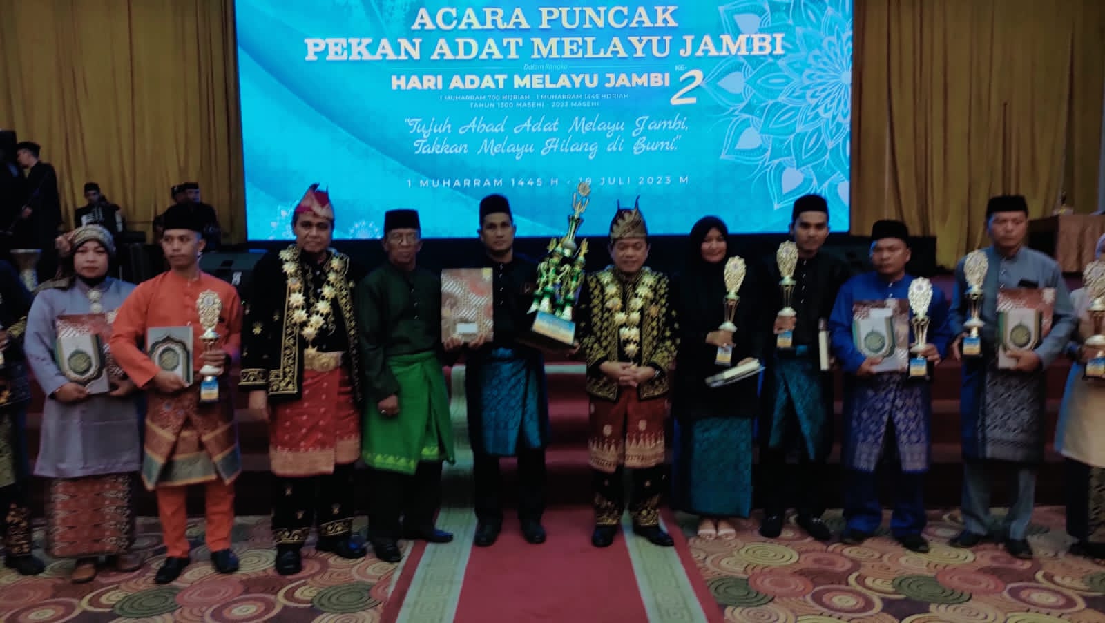 Merangin Juara Umum Pekan Adat Melayu Jambi 2023. Foto: Riky Serampas/Pariwarajambi