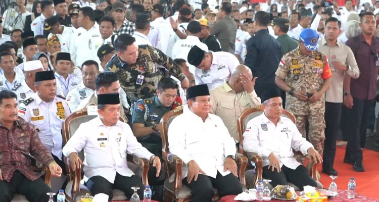 Gubernur Jambi Al Haris pada acara Rakernas APDESI. Foto dok Kominfo Prov Jambi