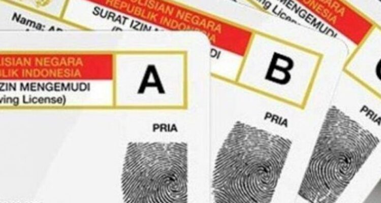 Ilustrasi surat izin mengemudi. (Ist)