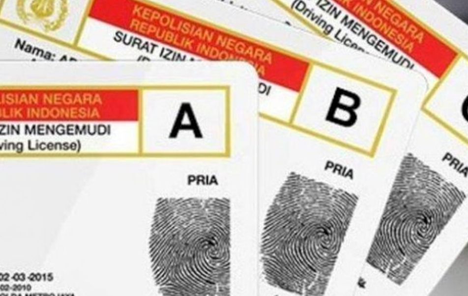 Ilustrasi surat izin mengemudi. (Ist)