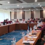 Gubernur Jambi Al Haris saat membuka rapat asistensi dan fasilitas penyelesaian permasalahan perusahaan-perusahaan besar untuk menunjang investasi di Jambi. Foto: Riky Serampas/Pariwarajambi