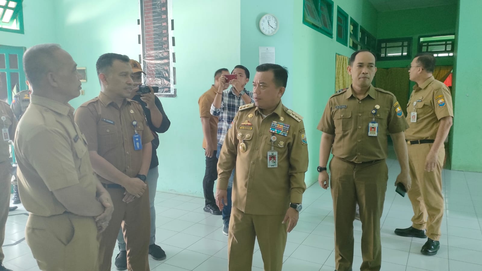 Gubernur Jambi Al Haris Sidak PPLP Jambi. Foto: Riky Serampas/Pariwarajambi