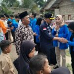 Pj Bupati Tebo Aspan melakukan kunjungan kerja ke Dusun Lancar Tiang, Desa Tuo Ilir, Kecamatan Tebo Ilir. (Foto/ist)