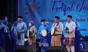 Festival Junjung Pusako Desa Tanjung Gagak, Kecamatan Batin VIII, Kabupaten Sarolangun. Foto: Hori/Pariwarajambi