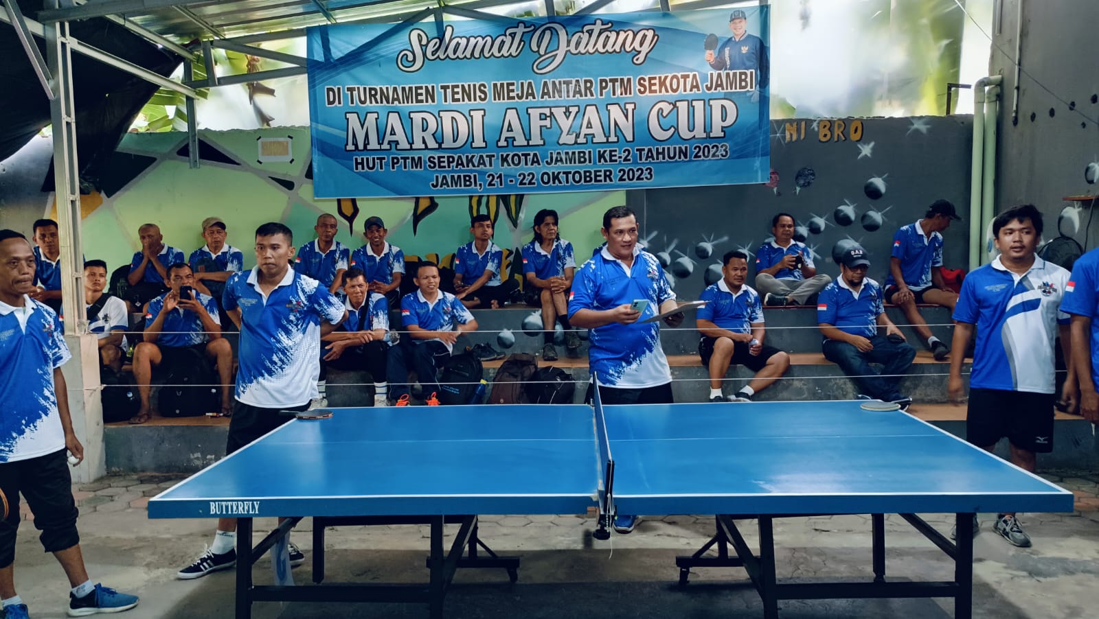 Mardi Afyan Cup Antusias Diikuti Pecinta Tenis Meja Kota Jambi. Foto: Riky Serampas/Pariwarajambi