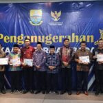 Malam penganugrahan keterbukaan informasi publik tahun 2023. Foto: Riky Serampas/Pariwarajambi
