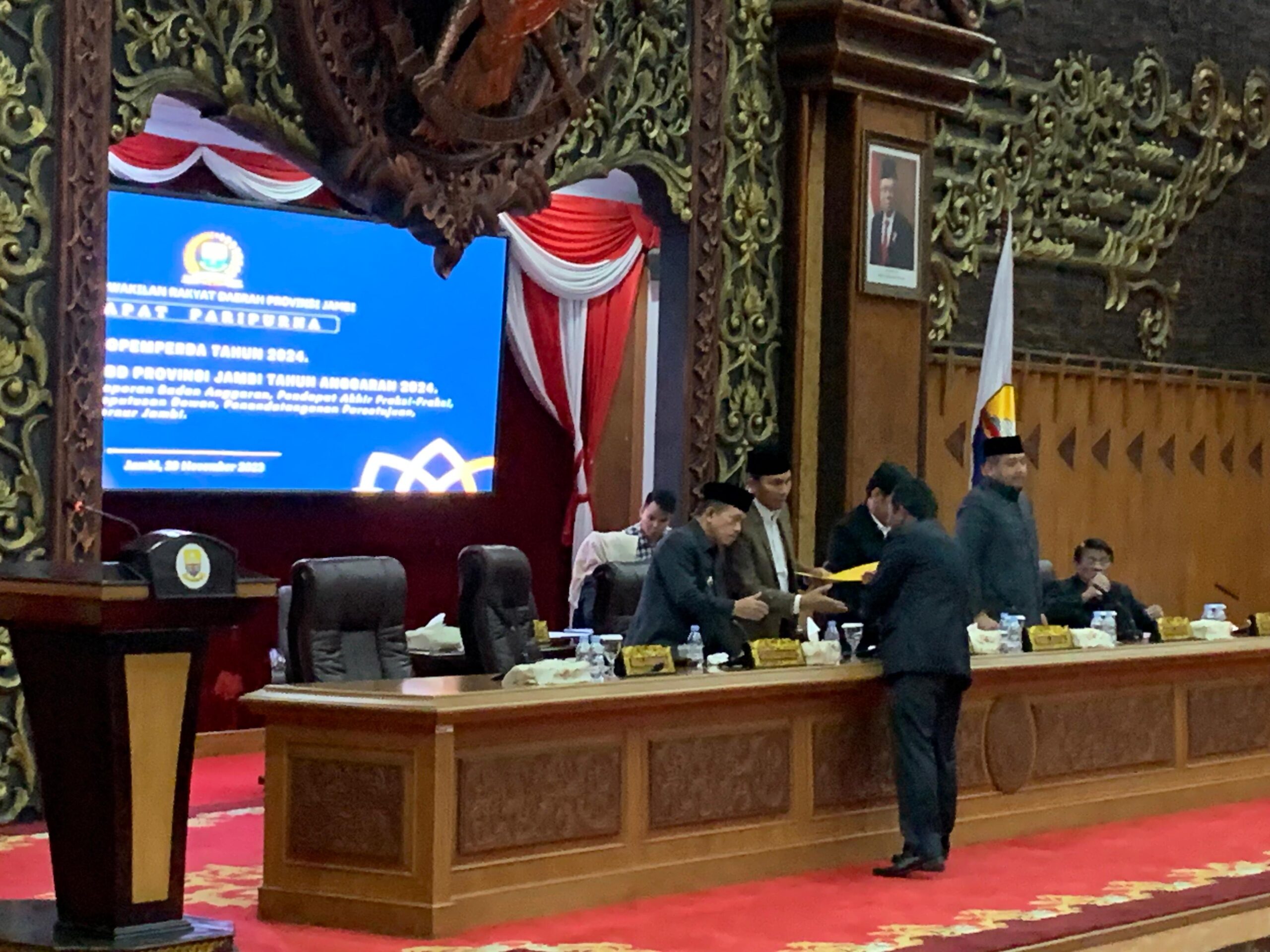DPRD dan Pemprov Jambi Sepakati 11 Ranperda dijadikan Propemperda 2024. Foto dok Humas DPRD Provinsi Jambi
