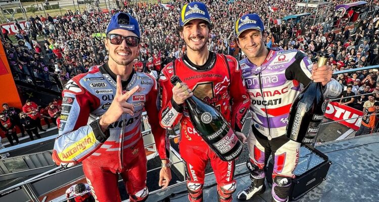 Francesco Bagnaia Juara MotoGP 2023. Foto IG motogp
